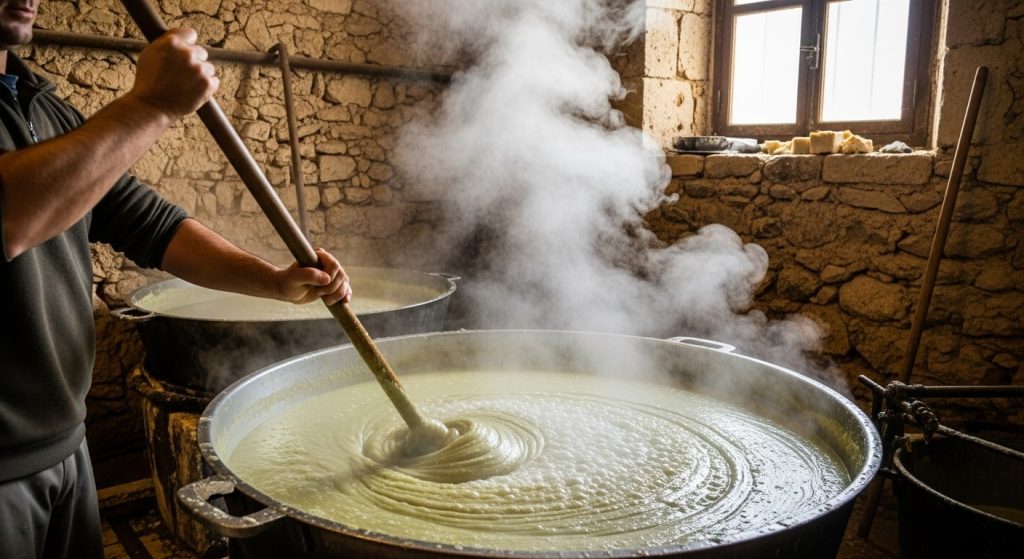 Geleneksel Saf Zeytinyağı sabunu üretimi